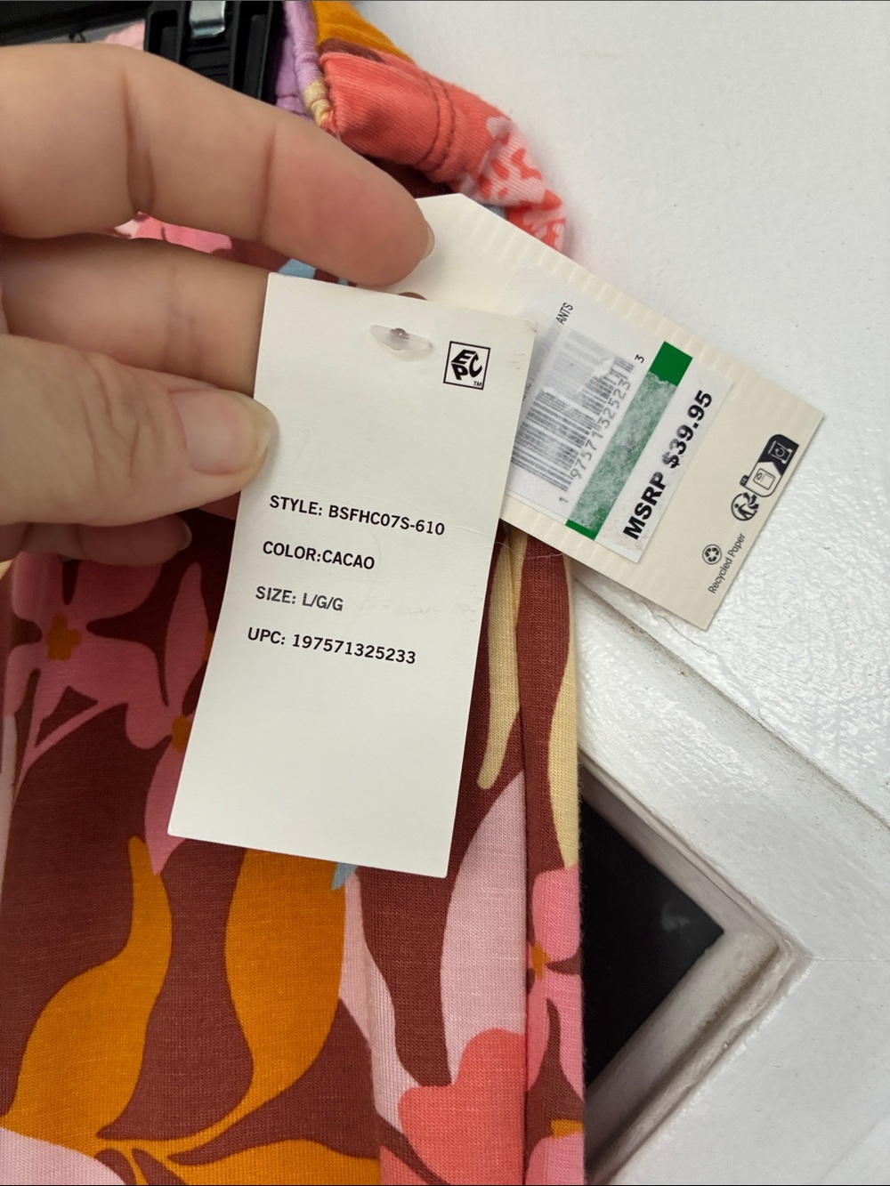 Girls Billabong Flowy Pants - Picture 3 of 4